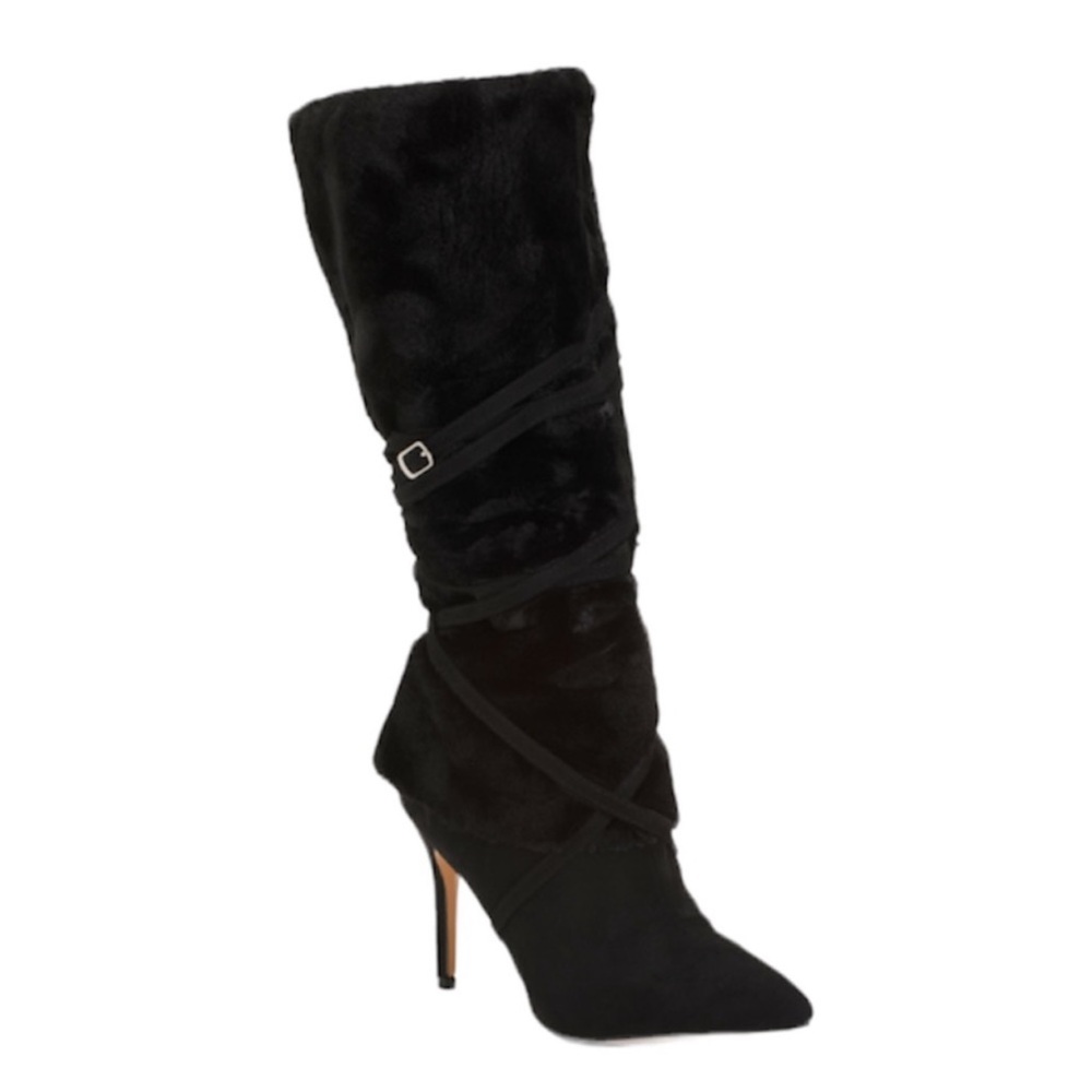 Catherine malandrina furlab black boots